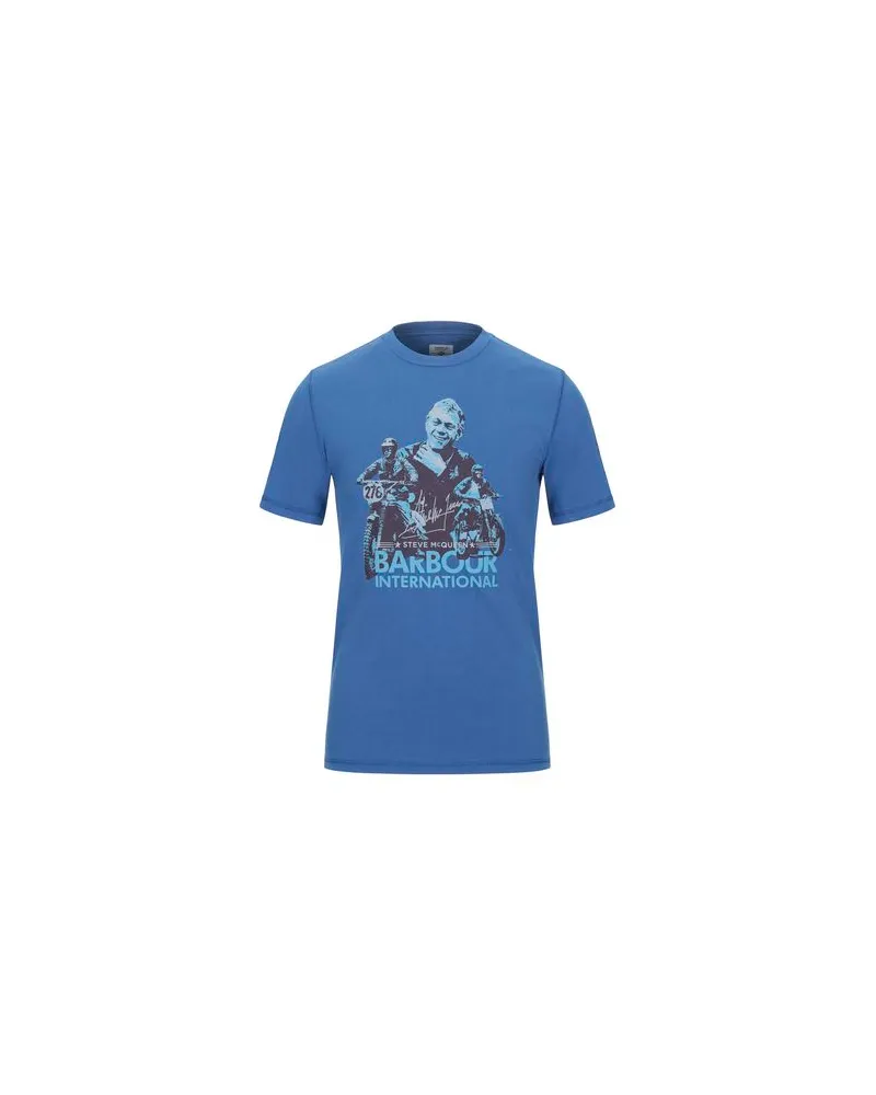 Barbour TOPS - T-shirtsauf YOOX.COM Blau