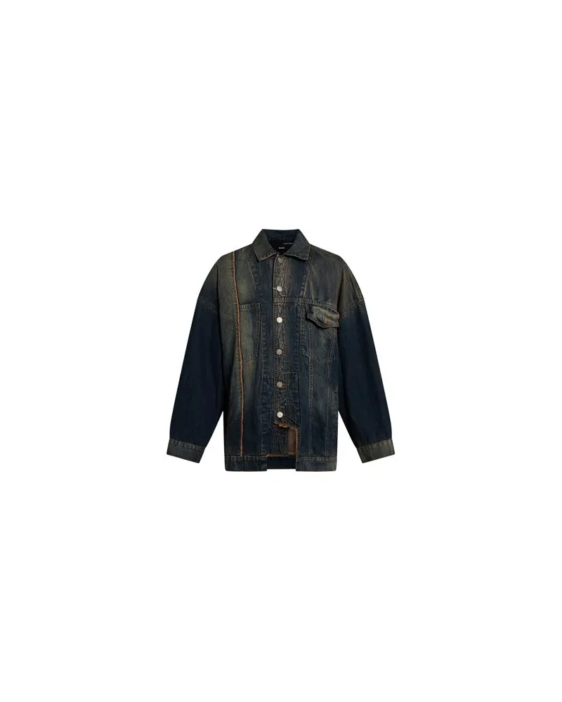Isabel Benenato JACKEN & MÄNTEL - Jeansjacken/Mäntelauf YOOX.COM Blau