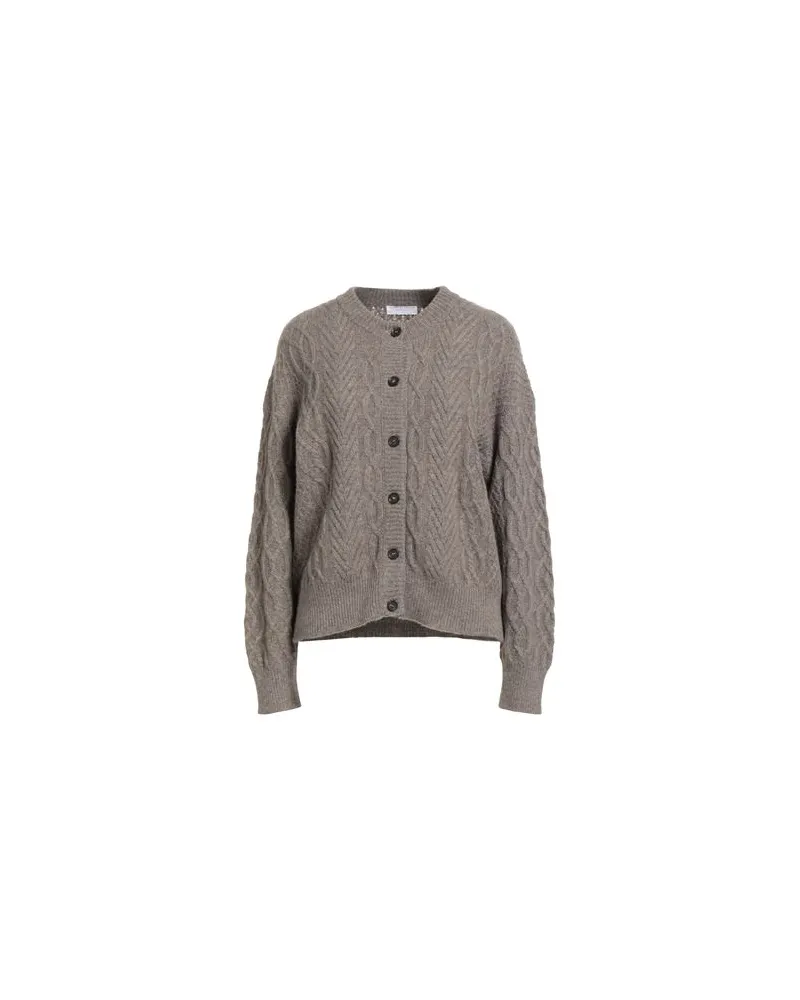 Majestic STRICKWAREN - Strickjackenauf YOOX.COM Grau