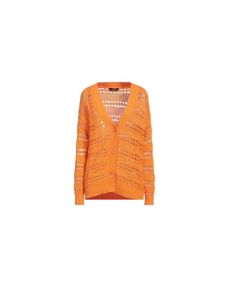 Actitude by Twinset STRICKWAREN - Strickjackenauf YOOX.COM Orange