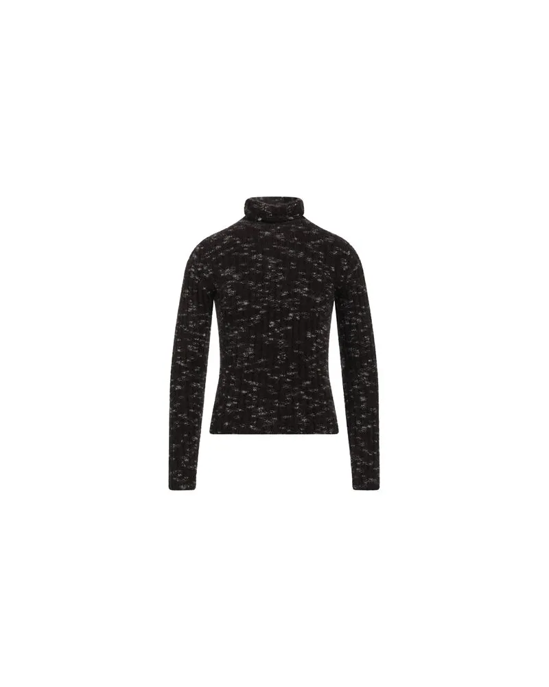 Raf Simons STRICKWAREN - Rollkragenpulloverauf YOOX.COM Dunkelbraun