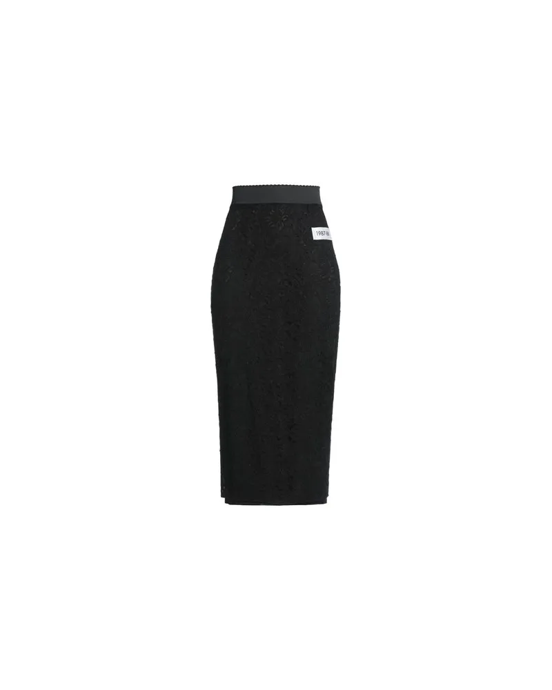 Dolce & Gabbana HOSEN & RÖCKE - Midi-Röckeauf YOOX.COM Schwarz