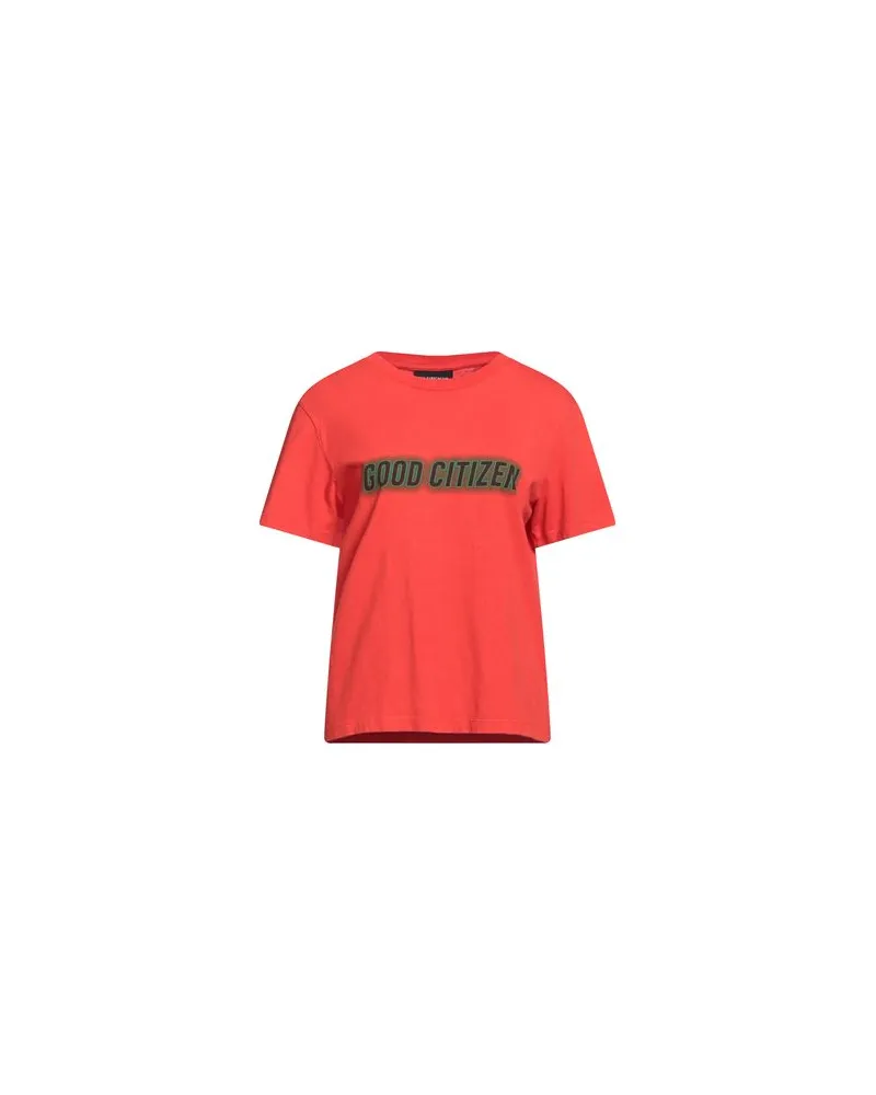 Han Kjøbenhavn TOPS - T-shirtsauf YOOX.COM Tomatenrot