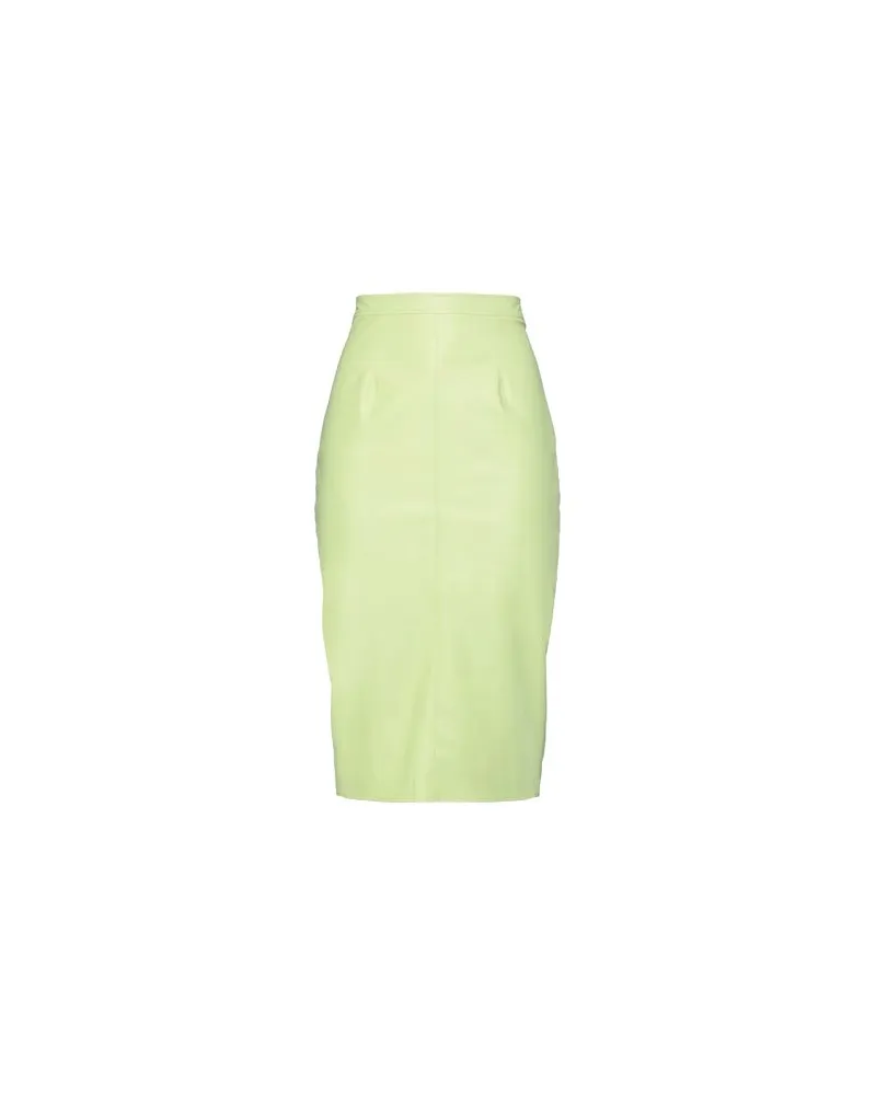 Elisabetta Franchi HOSEN & RÖCKE - Midi-Röckeauf YOOX.COM Limettengrün