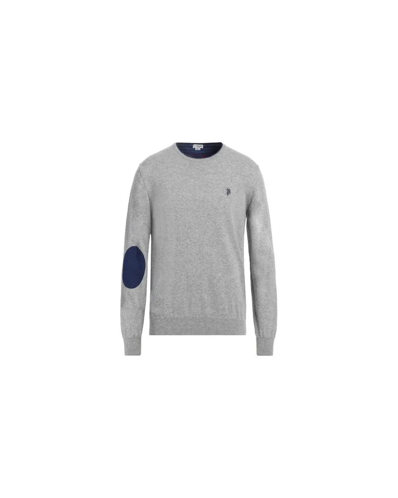 U.S. Polo Assn.  STRICKWAREN - Pulloverauf YOOX.COM Hellgrau