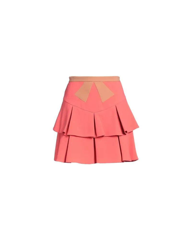Elisabetta Franchi HOSEN & RÖCKE - Miniröckeauf YOOX.COM Koralle