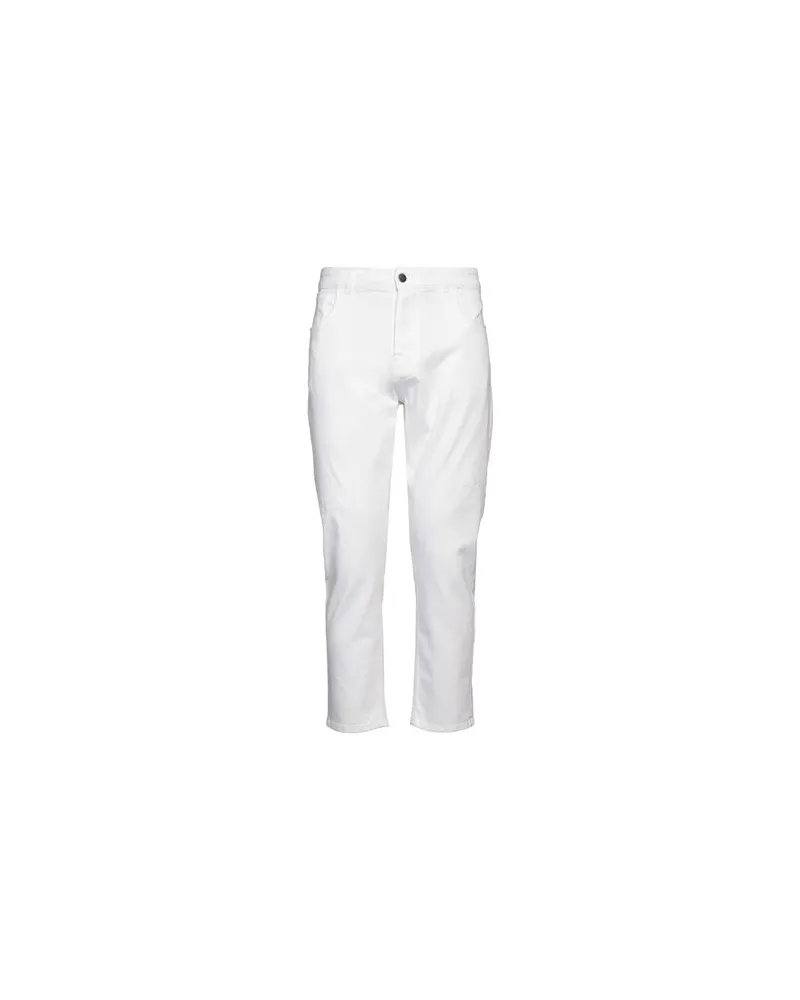 Reign HOSEN & RÖCKE - Jeanshosenauf YOOX.COM Weiß
