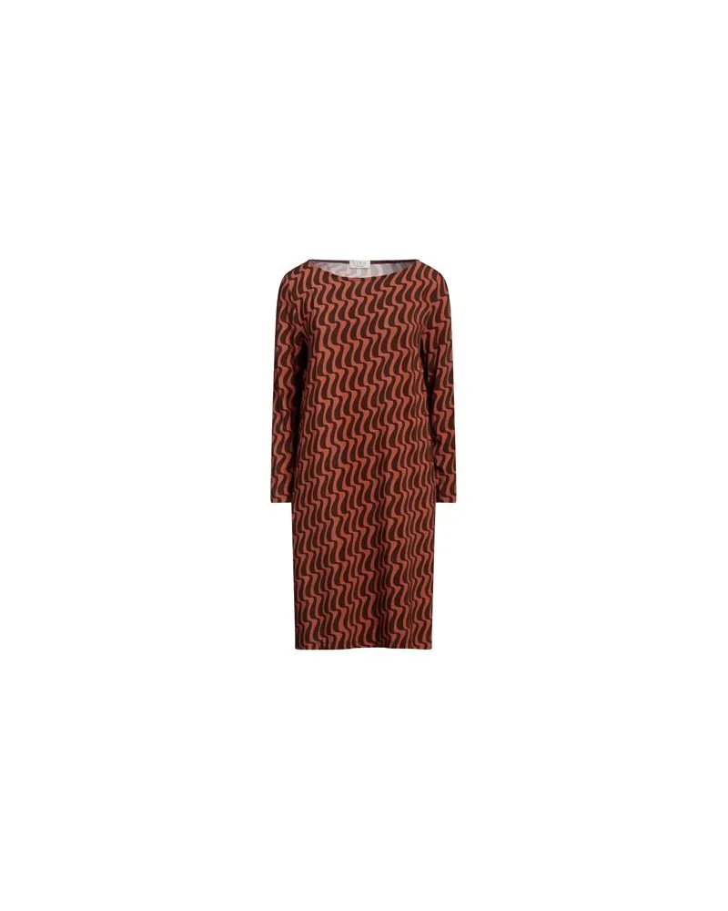 SIYU KLEIDER - Mini-Kleiderauf YOOX.COM Braun