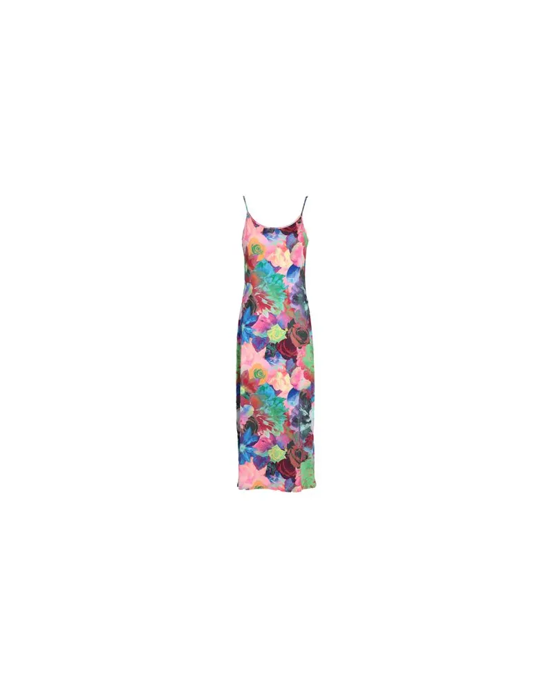 Desigual KLEIDER - Midi-Kleiderauf YOOX.COM Grün