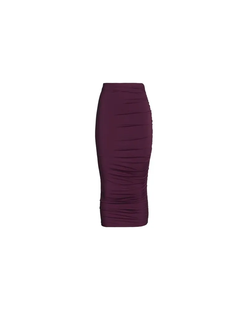 Aniye By HOSEN & RÖCKE - Midi-Röckeauf YOOX.COM Pflaume