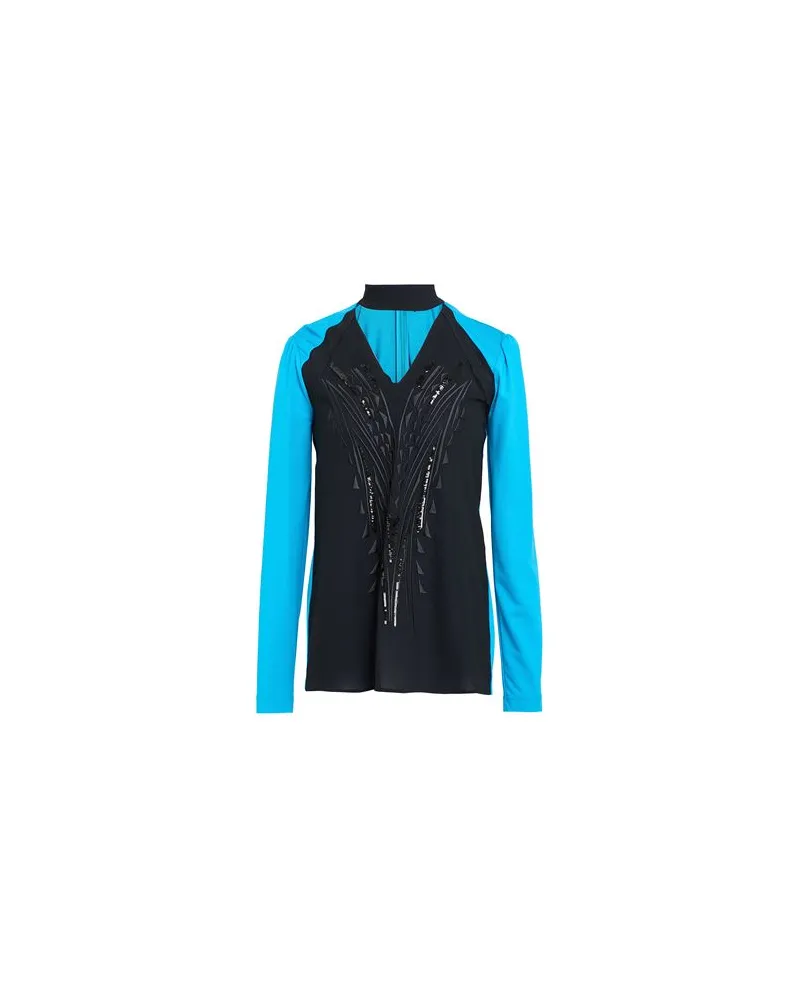 Byblos TOPS - T-shirtsauf YOOX.COM Azurblau