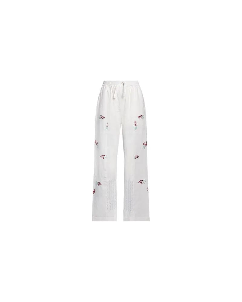 Marine Serre HOSEN & RÖCKE - Hosenauf YOOX.COM Weiß