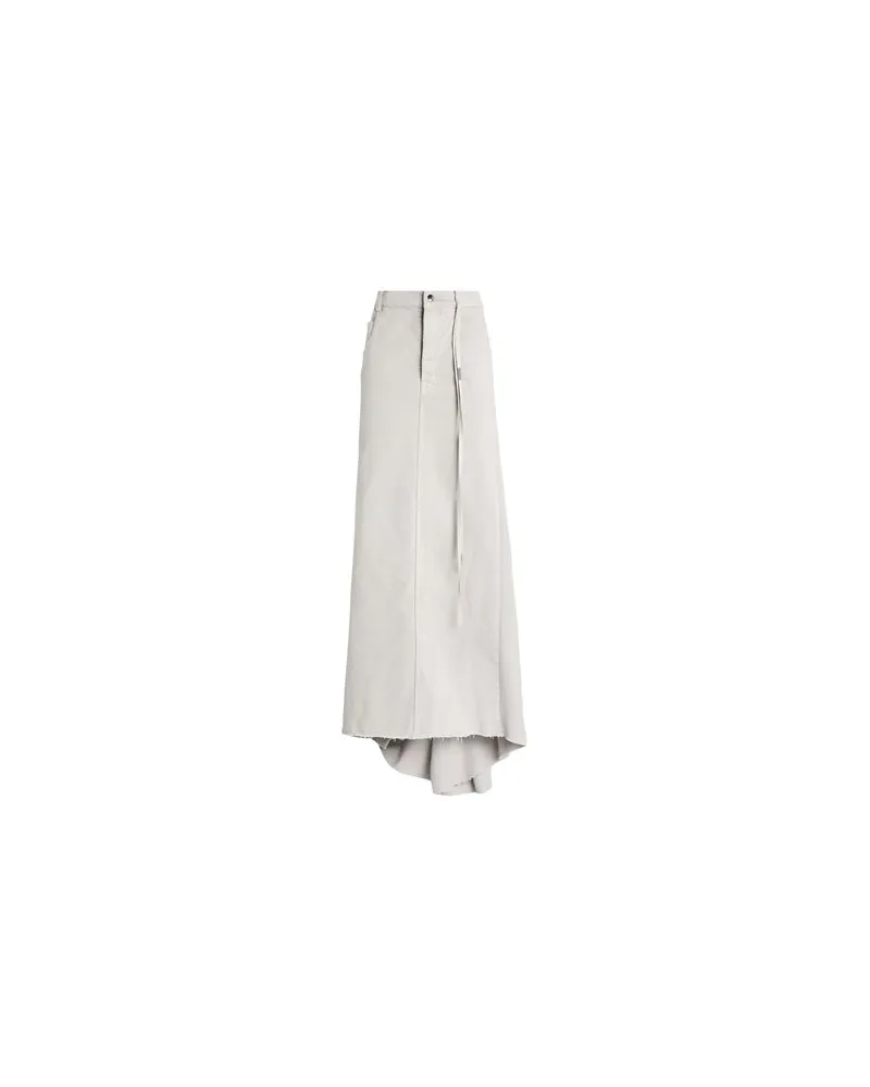Ann Demeulemeester HOSEN & RÖCKE - Maxi-Röckeauf YOOX.COM Hellgrau
