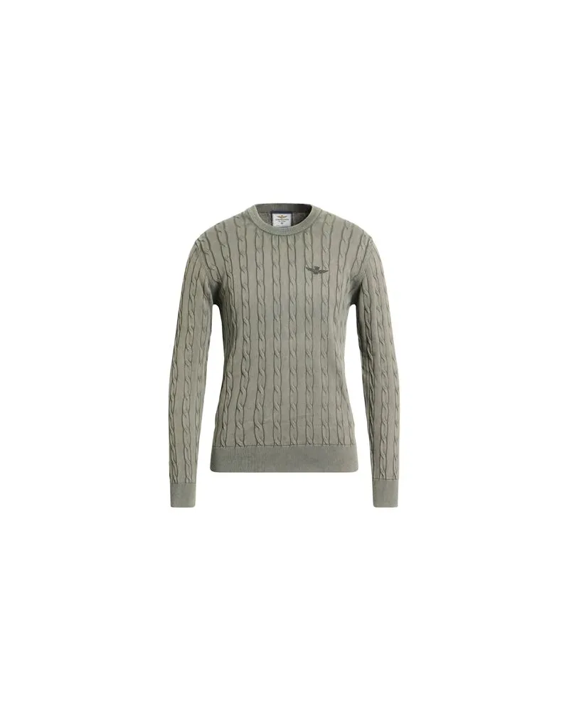 Aeronautica Militare STRICKWAREN - Pulloverauf YOOX.COM Militärgrün