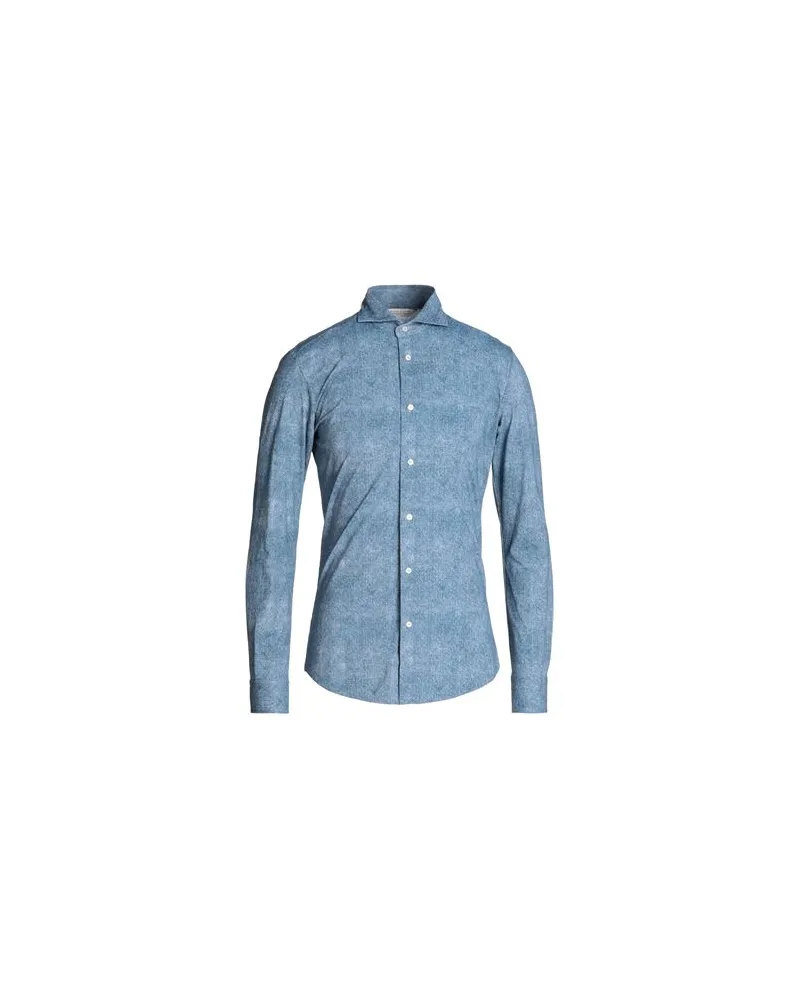 Brian Dales TOPS - Hemdenauf YOOX.COM Blau