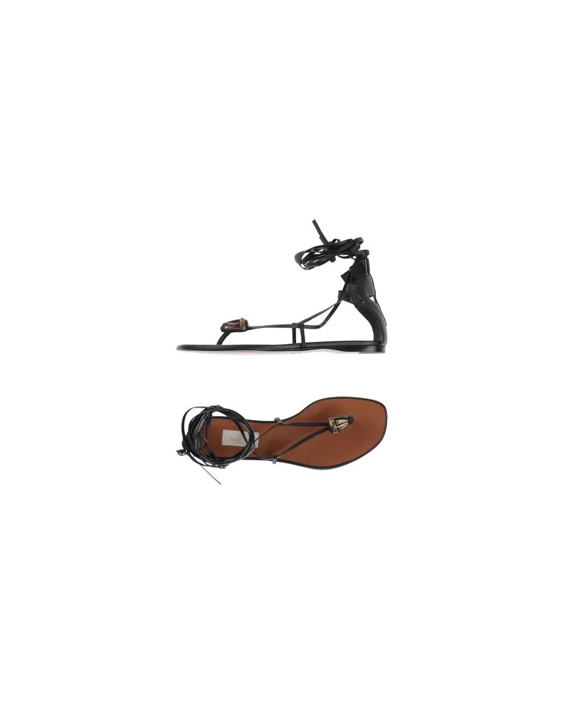Valentino Garavani SCHUHE - Zehentrennerauf YOOX.COM Schwarz