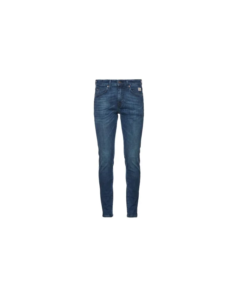 Roy Roger's HOSEN & RÖCKE - Jeanshosenauf YOOX.COM Blau