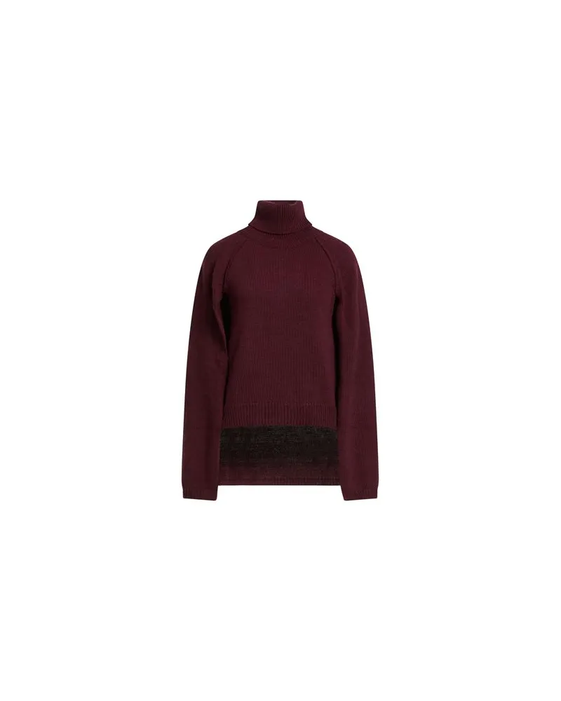 Kaos STRICKWAREN - Rollkragenpulloverauf YOOX.COM Bordeaux