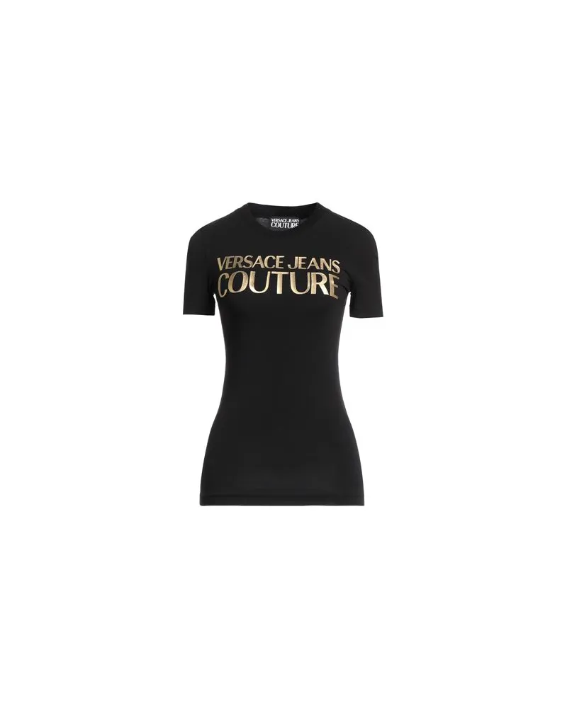 Versace Jeans TOPS - T-shirtsauf YOOX.COM Schwarz
