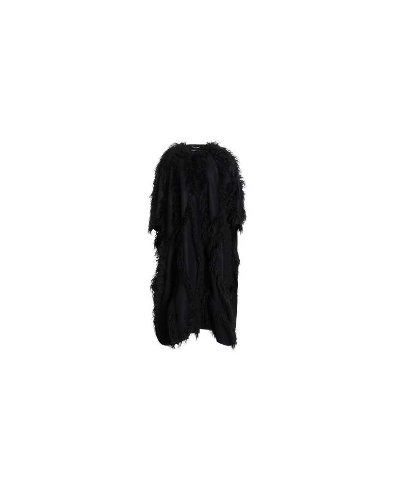 Alberta Ferretti JACKEN & MÄNTEL - Capesauf YOOX.COM Schwarz