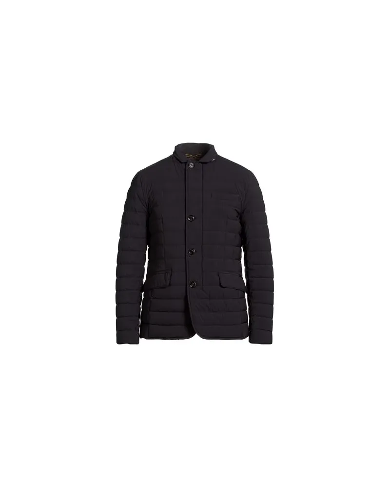 MOORER JACKEN & MÄNTEL - Pufferjacken & Daunenjackenauf YOOX.COM Schwarz