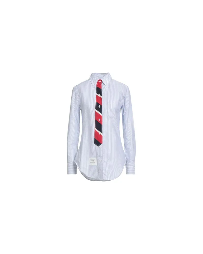 Thom Browne TOPS - Hemdenauf YOOX.COM Hellblau