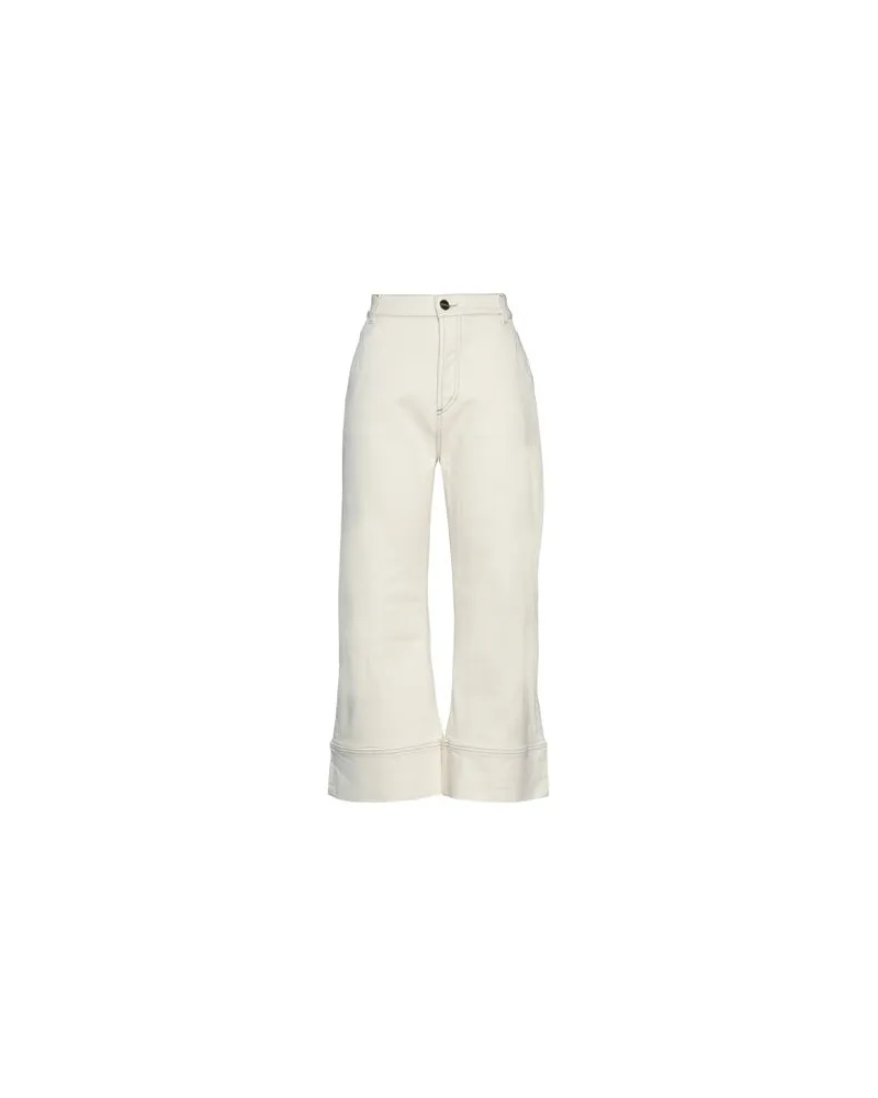 Erika Cavallini HOSEN & RÖCKE - Hosenauf YOOX.COM Elfenbein