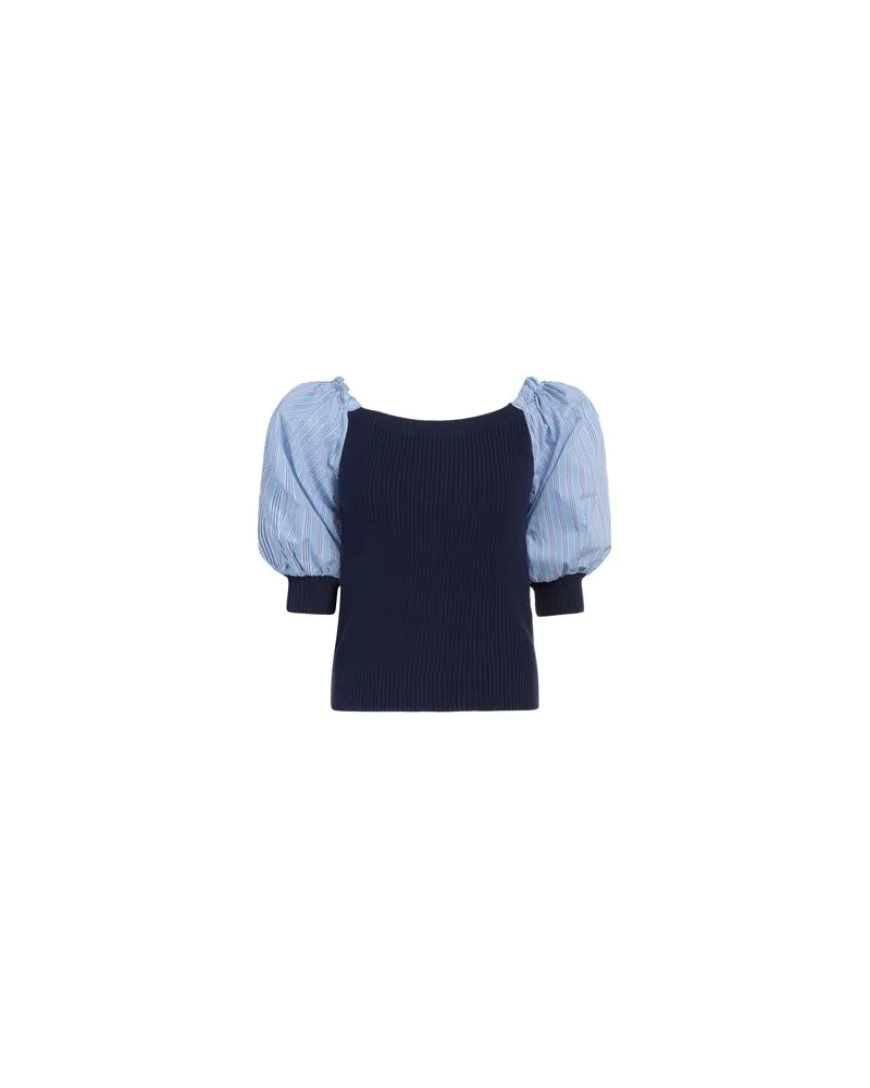 Liu Jo STRICKWAREN - Pulloverauf YOOX.COM Marineblau