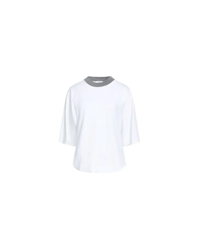 Peserico EASY - TOPS - T-shirtsauf YOOX.COM Elfenbein