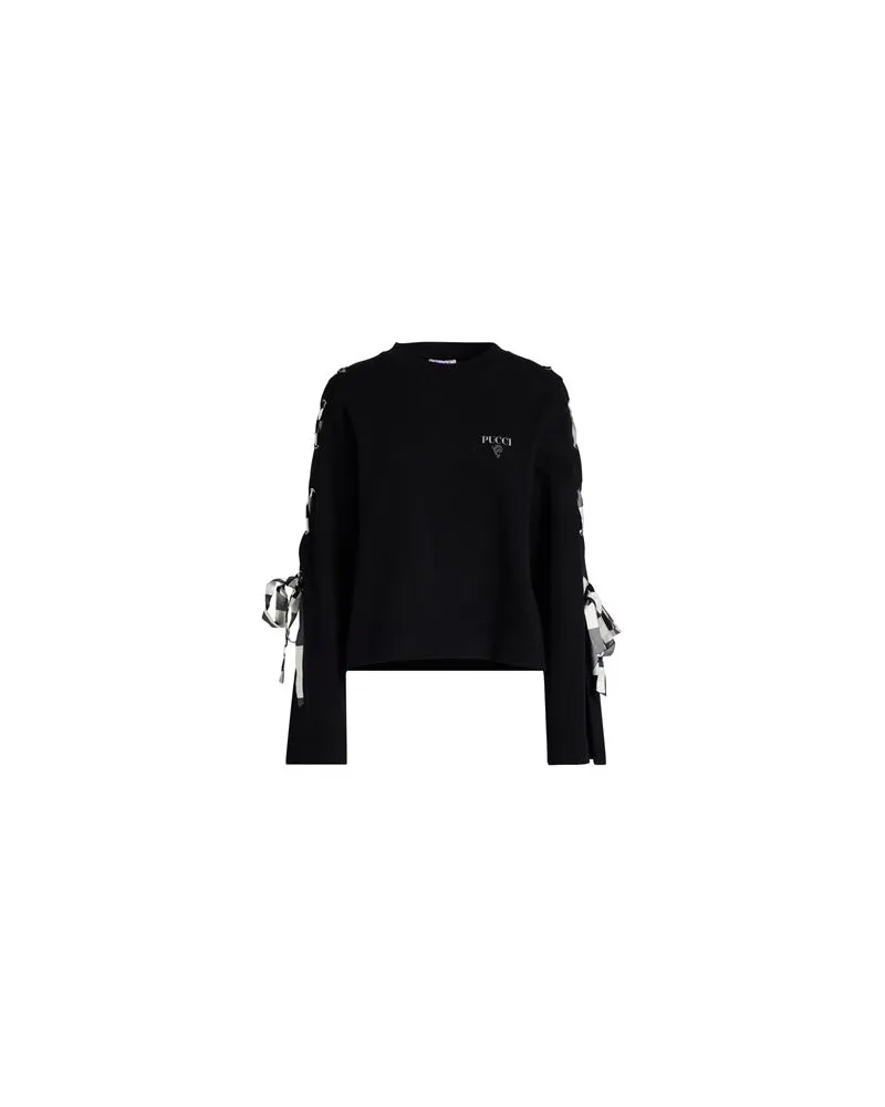 Emilio Pucci TOPS - Sweatshirtsauf YOOX.COM Schwarz