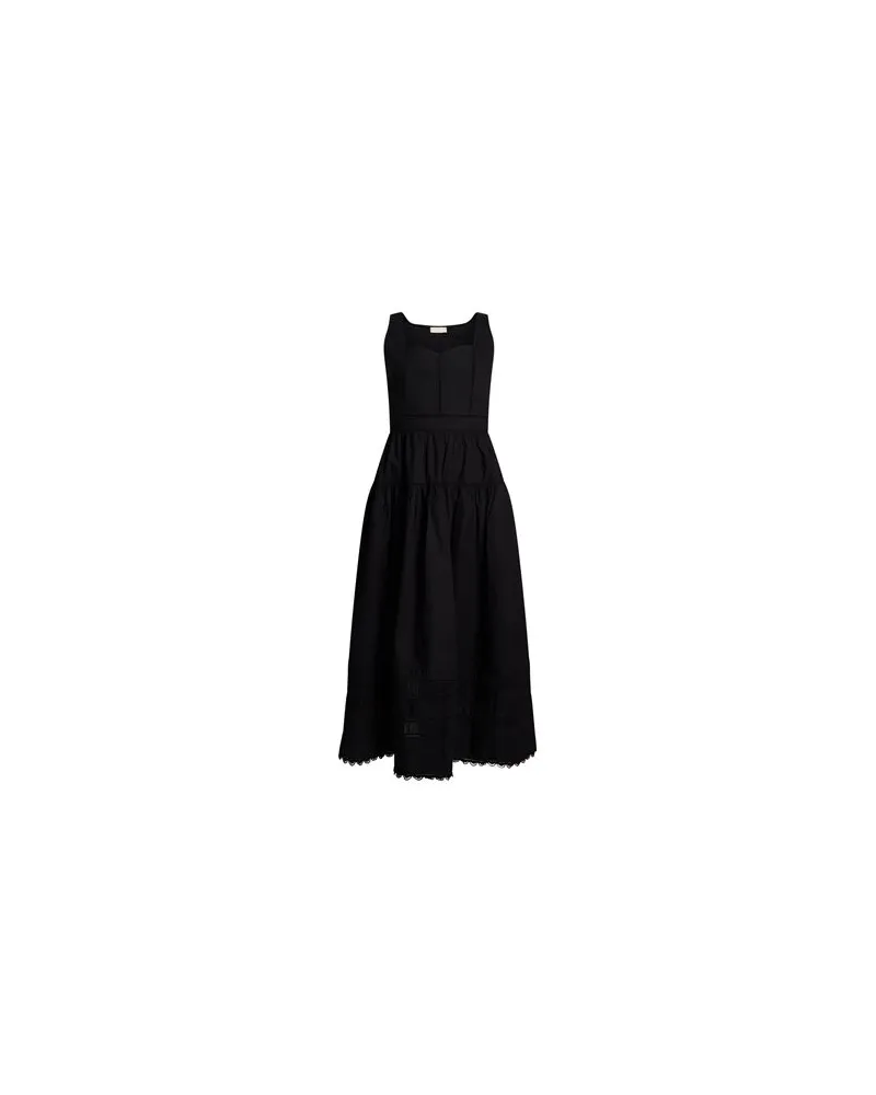 Ulla Johnson KLEIDER - Maxi-Kleiderauf YOOX.COM Schwarz