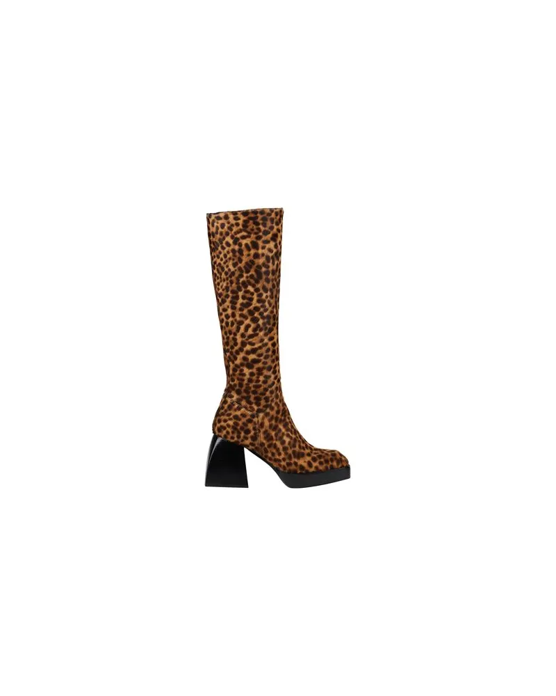 NODALETO SCHUHE - Stiefelauf YOOX.COM Kamel