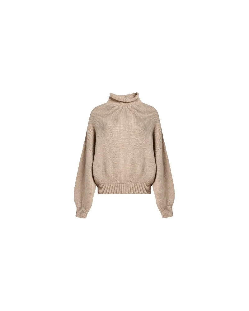 KHAITE STRICKWAREN - Rollkragenpulloverauf YOOX.COM Sand