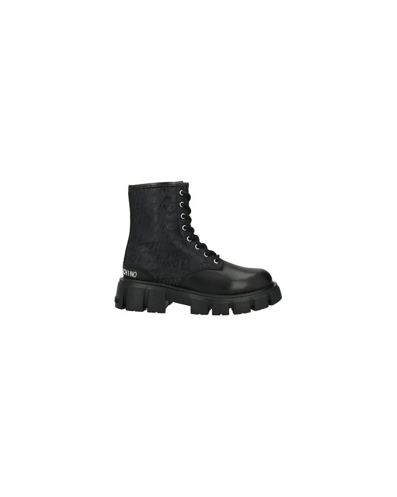 Moschino SCHUHE - Stiefelettenauf YOOX.COM Schwarz