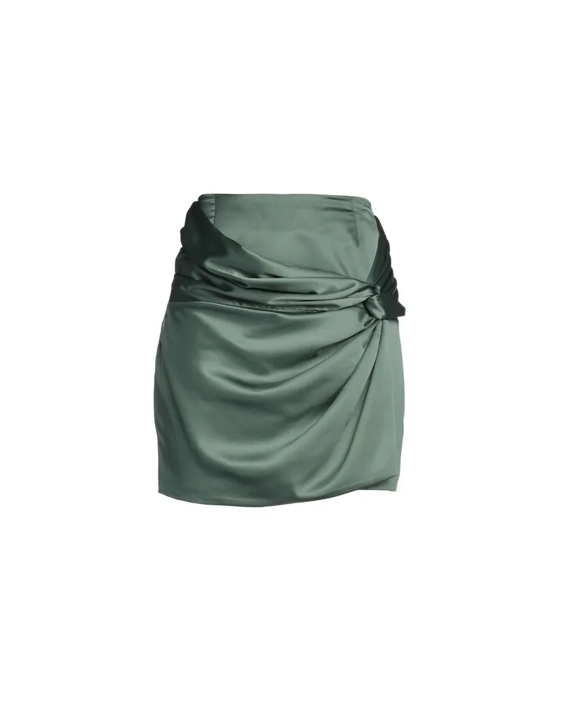 KONTATTO HOSEN & RÖCKE - Miniröckeauf YOOX.COM Salbeigrün