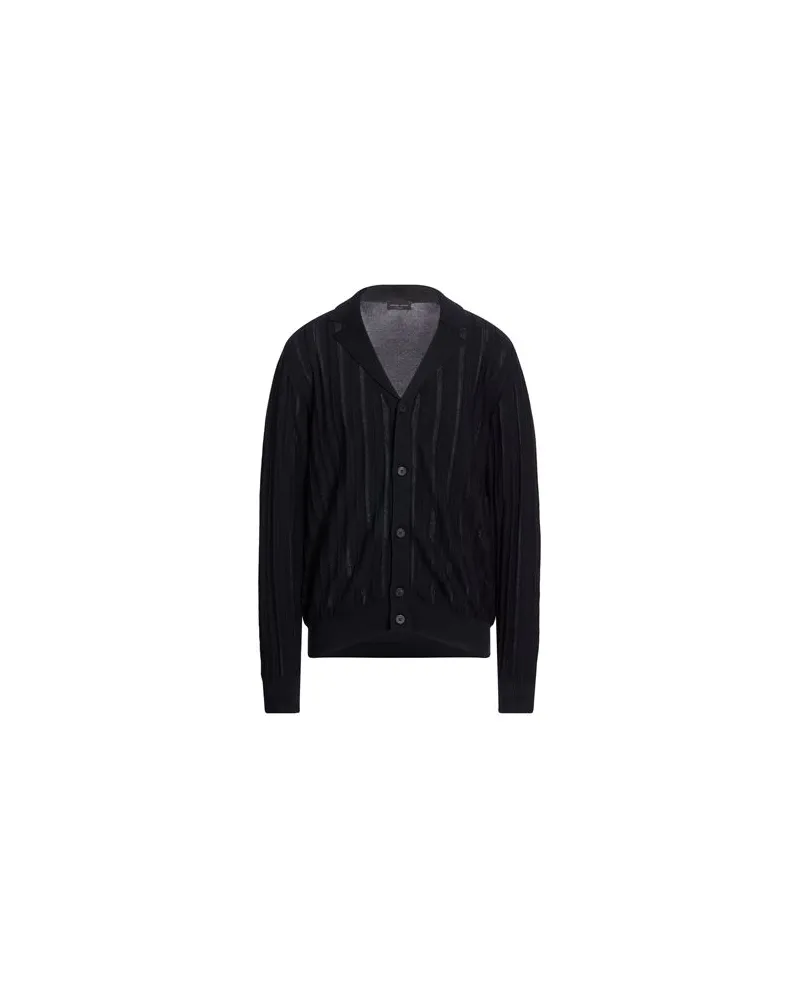 Roberto Collina STRICKWAREN - Strickjackenauf YOOX.COM Nachtblau