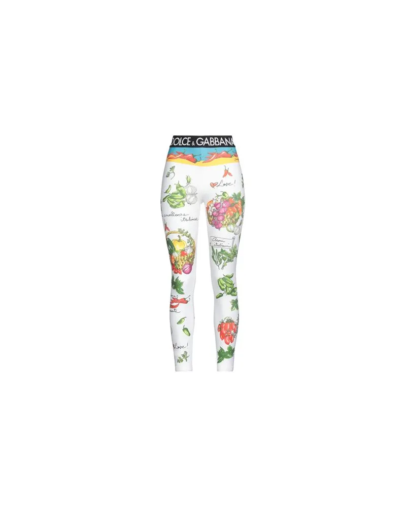 Dolce & Gabbana HOSEN & RÖCKE - Leggingsauf YOOX.COM Weiß