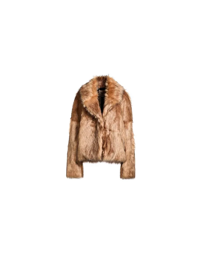 Aniye By JACKEN & MÄNTEL - Shearling- & Kunstfellauf YOOX.COM Sand