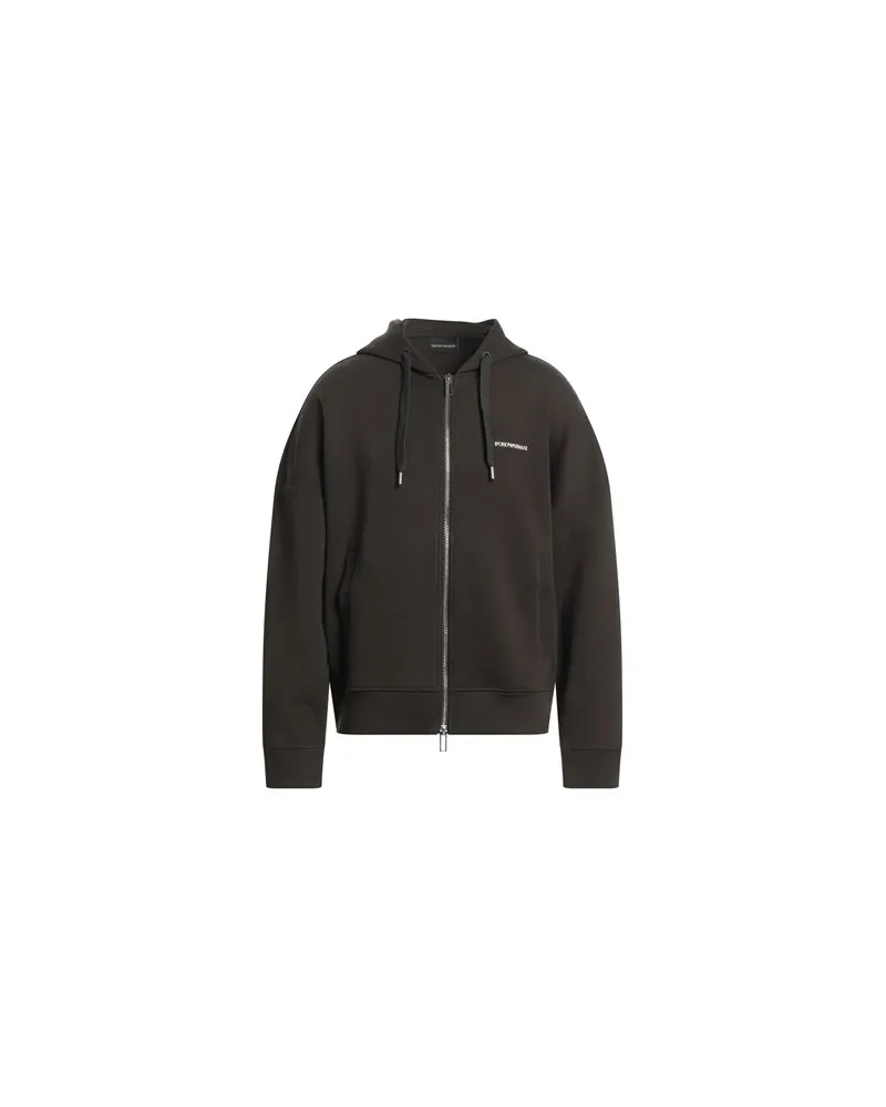 Emporio Armani TOPS - Sweatshirtsauf YOOX.COM Militärgrün
