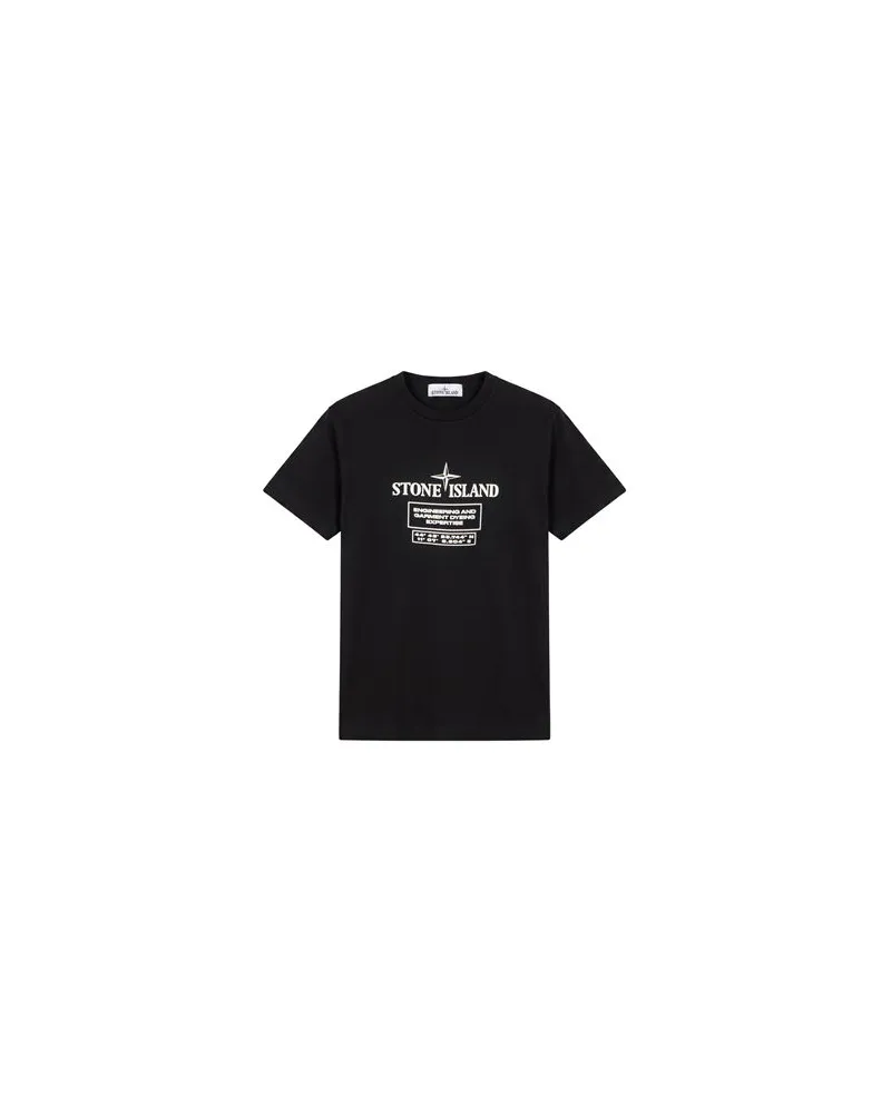 Stone Island TOPS - T-shirtsauf YOOX.COM Schwarz