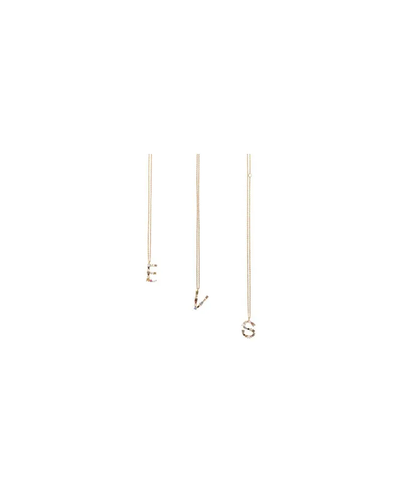 PD Paola ALPHABET GOLD  NECKLACES - SCHMUCK und UHREN - Halskettenauf YOOX.COM Gold