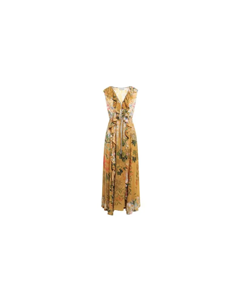 Pierre-Louis Mascia KLEIDER - Maxi-Kleiderauf YOOX.COM Senf