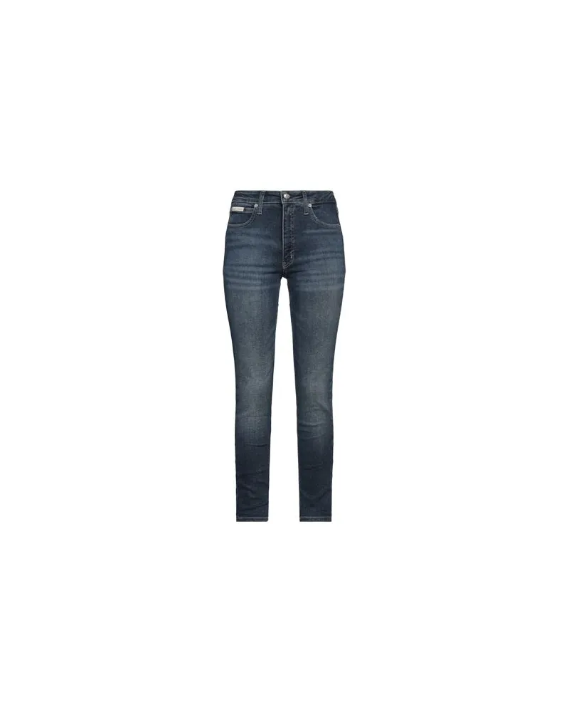 Calvin Klein HOSEN & RÖCKE - Jeanshosenauf YOOX.COM Blau