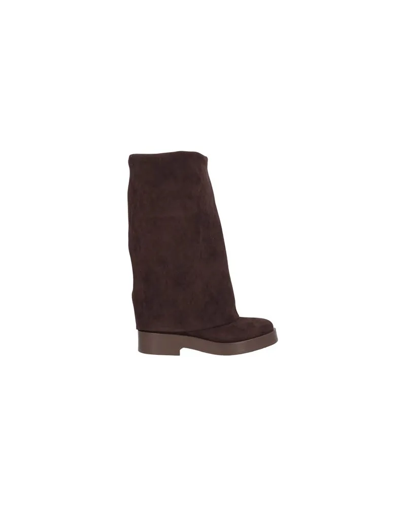 Casadei SCHUHE - Stiefelauf YOOX.COM Schokobraun