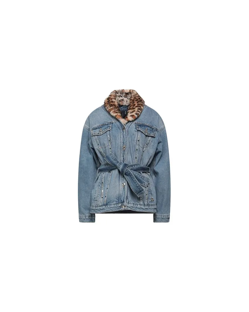 Liu Jo JACKEN & MÄNTEL - Jeansjacken/Mäntelauf YOOX.COM Blau