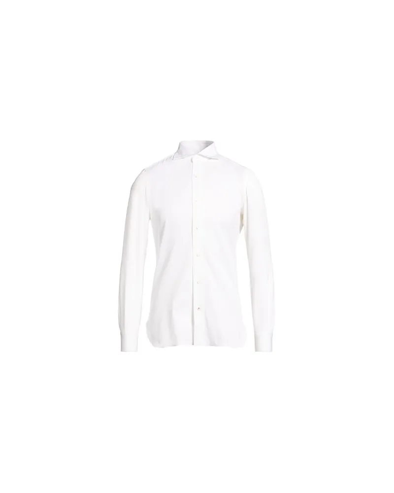 Isaia TOPS - Hemdenauf YOOX.COM Weiß