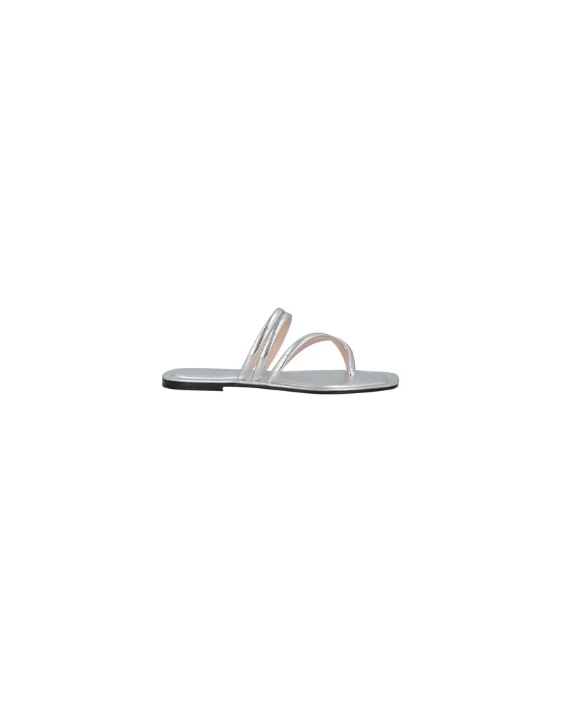 Pollini SCHUHE - Zehentrennerauf YOOX.COM Silber