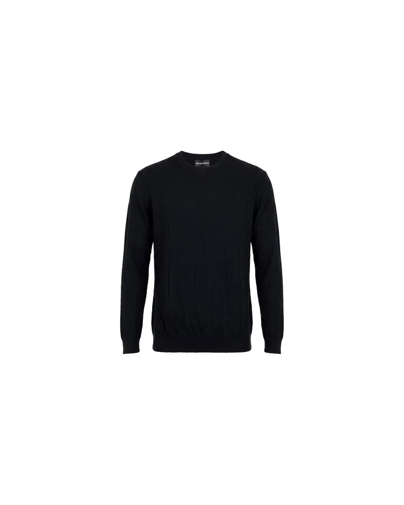Emporio Armani STRICKWAREN - Pulloverauf YOOX.COM Nachtblau