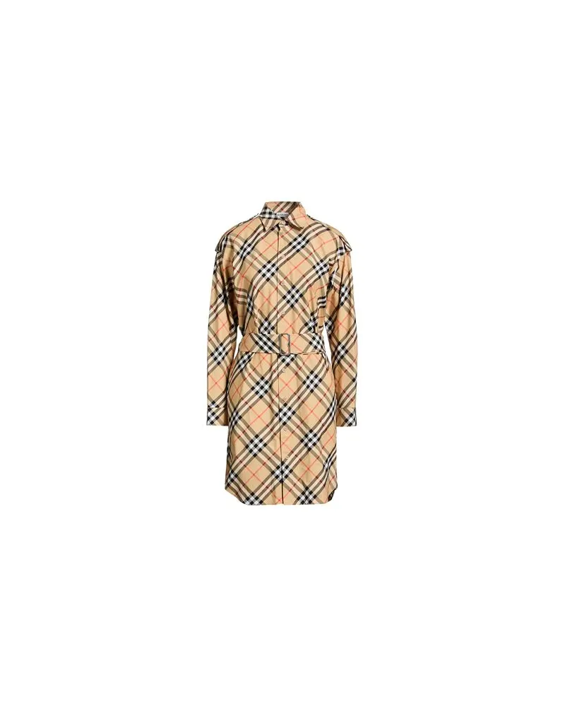 Burberry KLEIDER - Mini-Kleiderauf YOOX.COM Sand