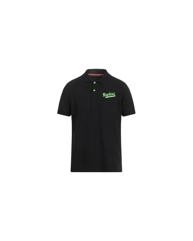 Replay TOPS - Poloshirtsauf YOOX.COM Schwarz